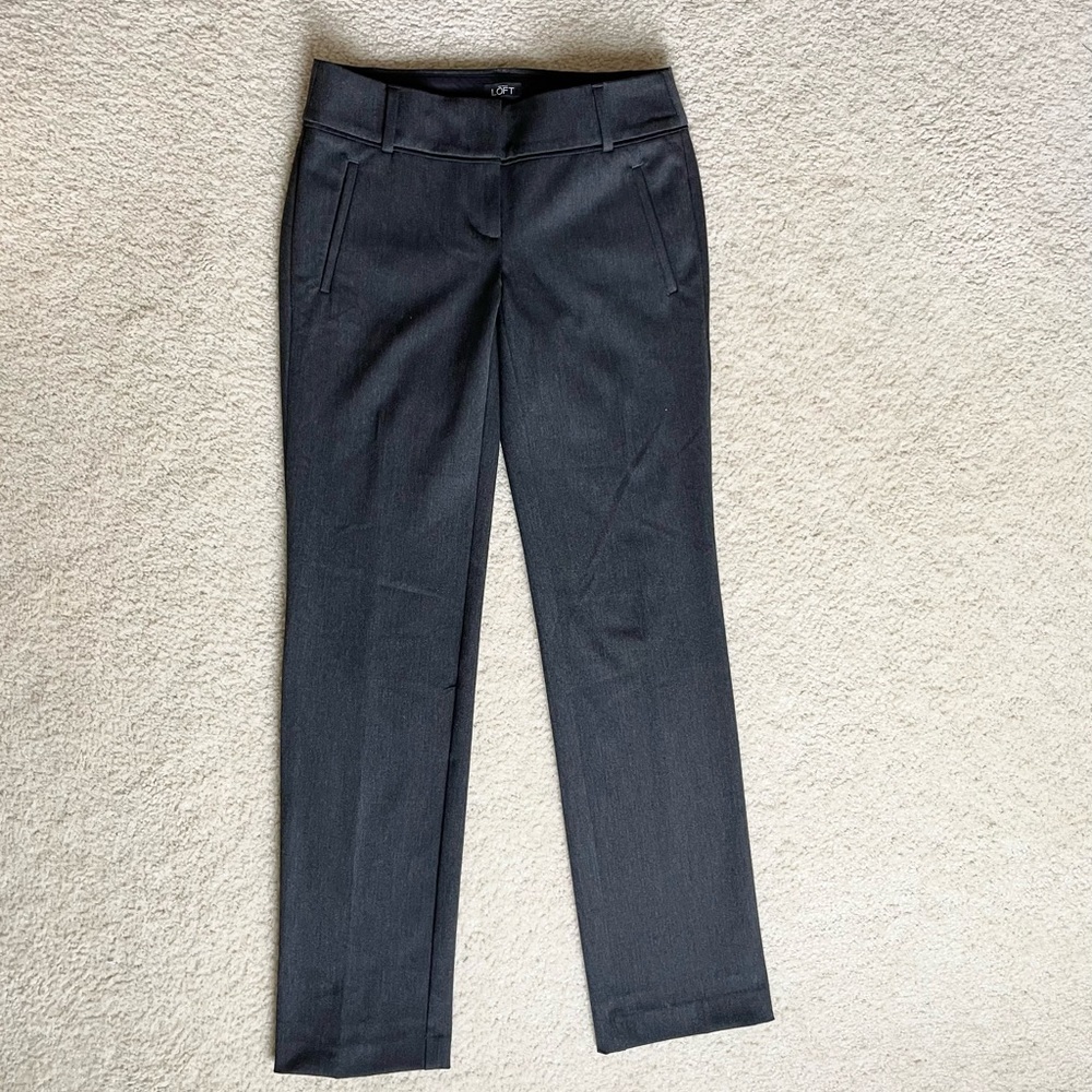 LOFT Marisa Straight Pants Dress Pants Trousers